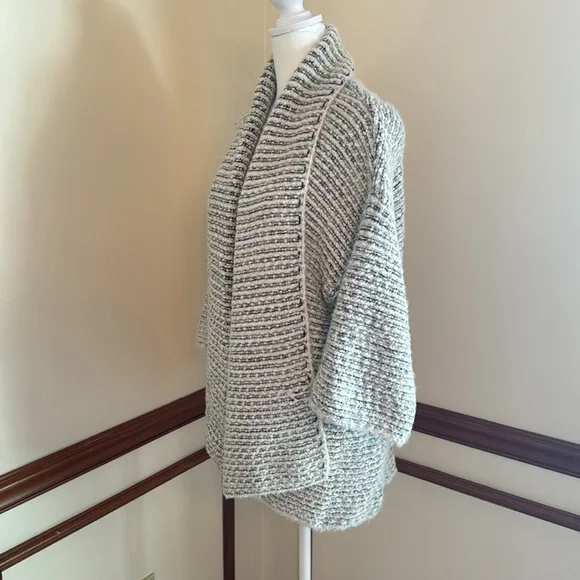 Knox Rose Open Front Cozy Cardigan Sweater - Picture 3 of 11